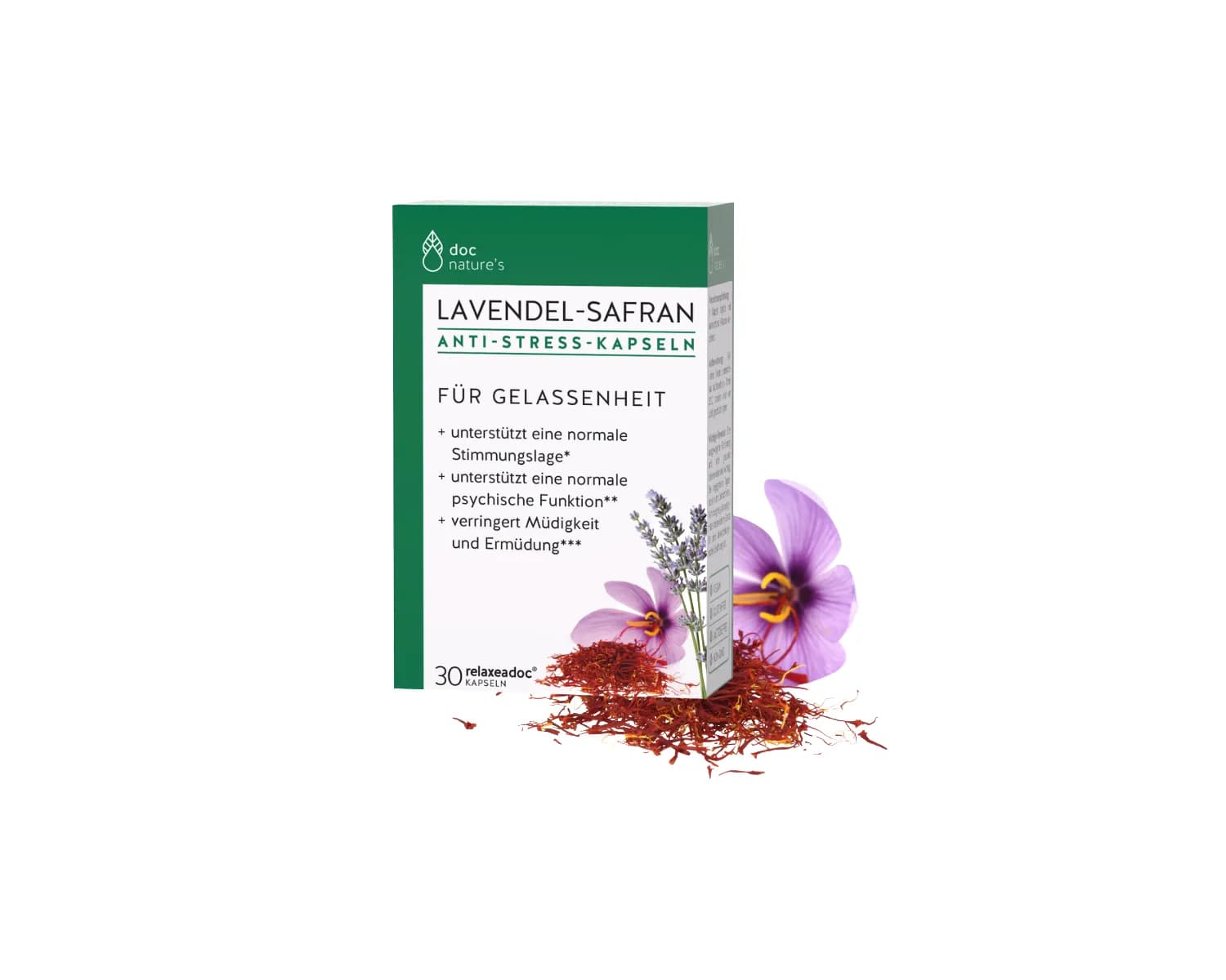 LAVENDEL-SAFRAN ANTI-STRESS-KAPSELN
