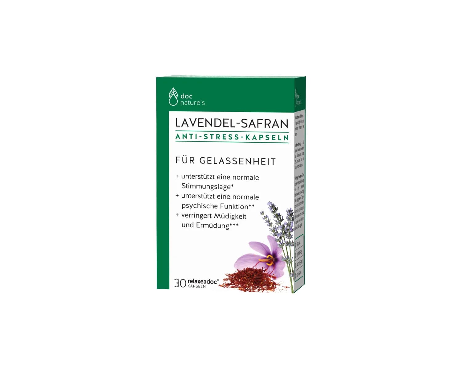LAVENDEL-SAFRAN ANTI-STRESS-KAPSELN