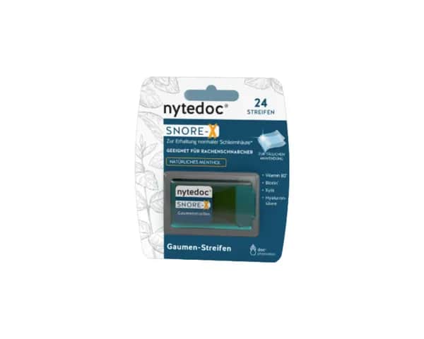 nytedoc® SNORE-X® Gaumen-Streifen