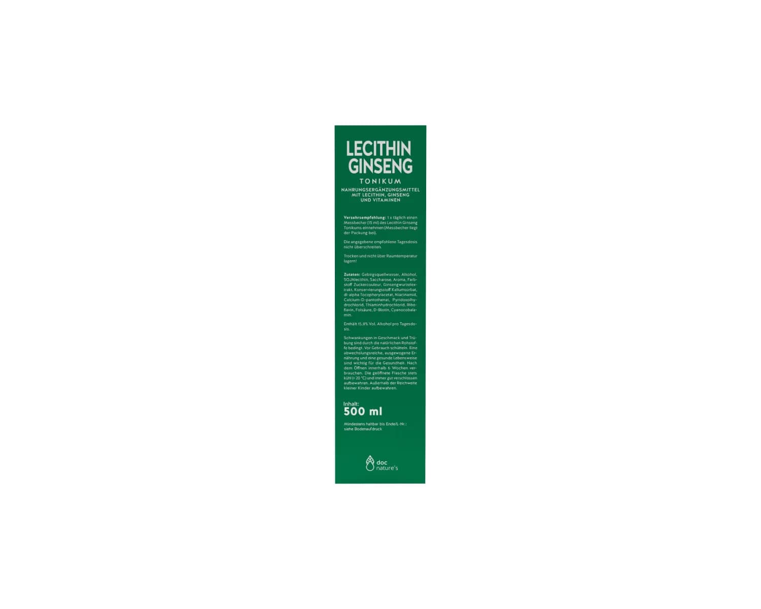 LECITHIN GINSENG TONIKUM
