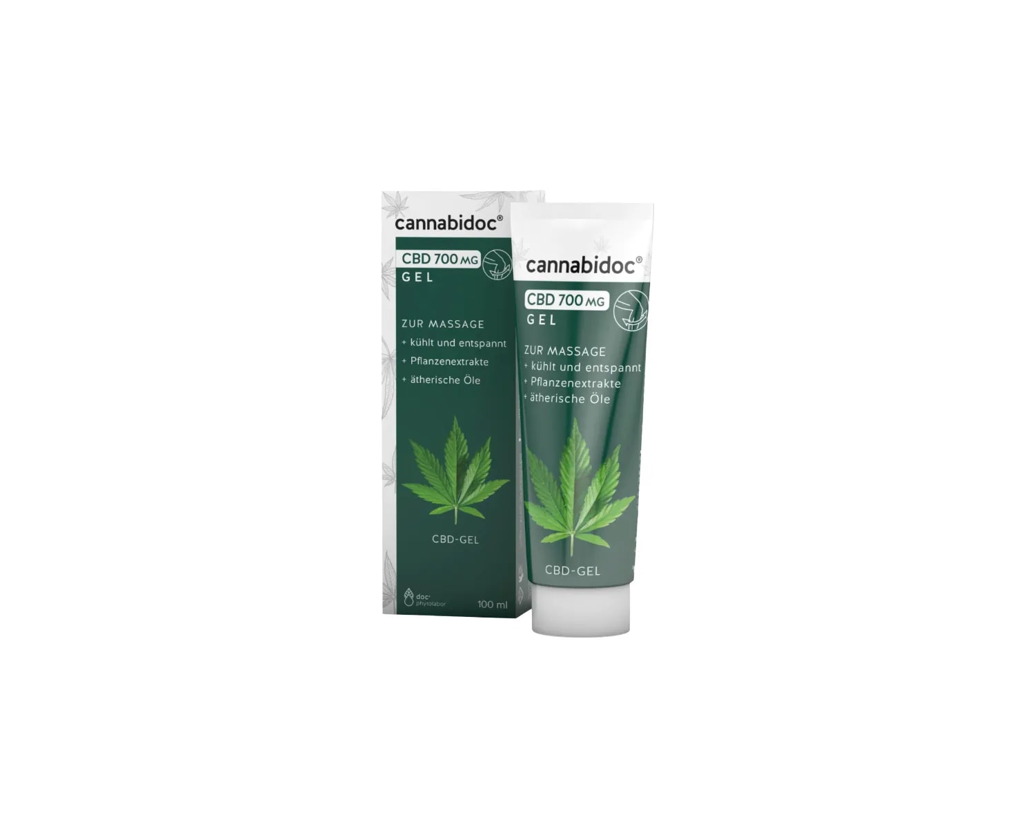 2x cannabidoc CBD 700 mg Gel