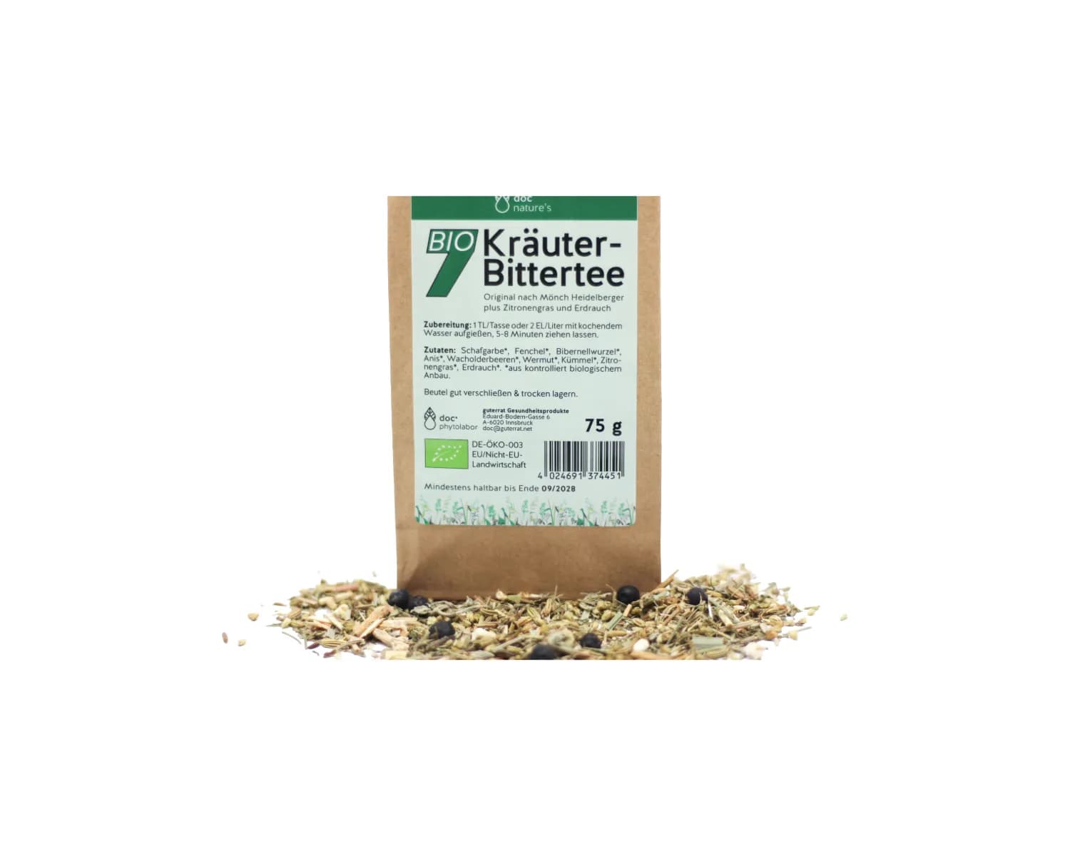 BIO 7 Kräuter Bittertee