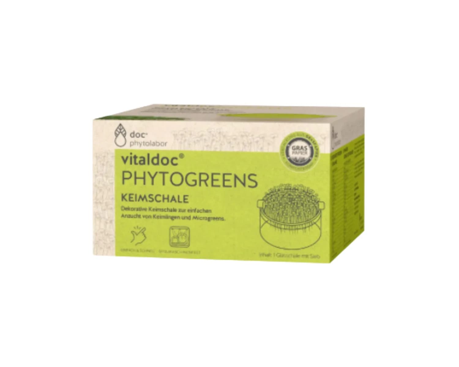 vitaldoc PHYTOGREENS Keimschale